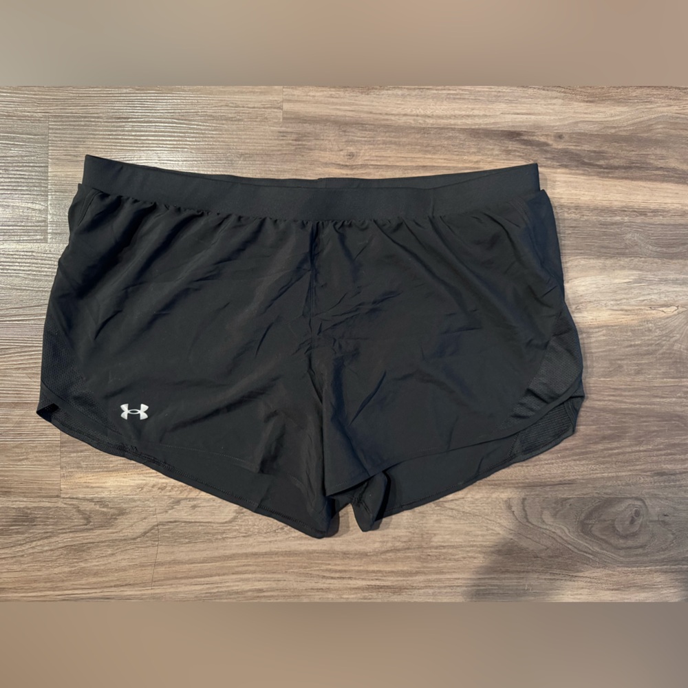 Under Armour Black HeatGear Shorts, 3X